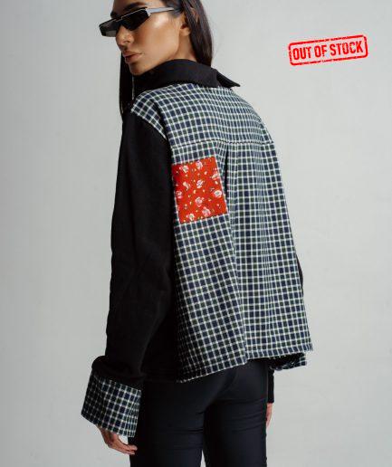 Checkered sweatshirt