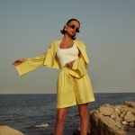 Butter yellow poplin set